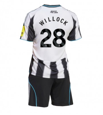 Newcastle United Joe Willock #28 Hjemmebanetrøje Børn 2025-26 Kortærmet (+ Korte bukser)